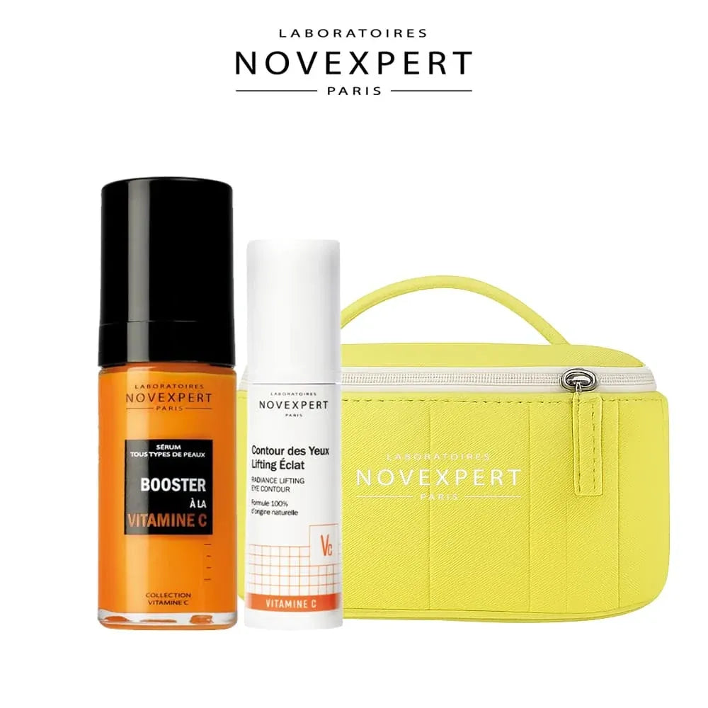 Novexpert Duo Booster Éclat Sérum Booster Vitamine C + Mousse Flash Éclat -50%