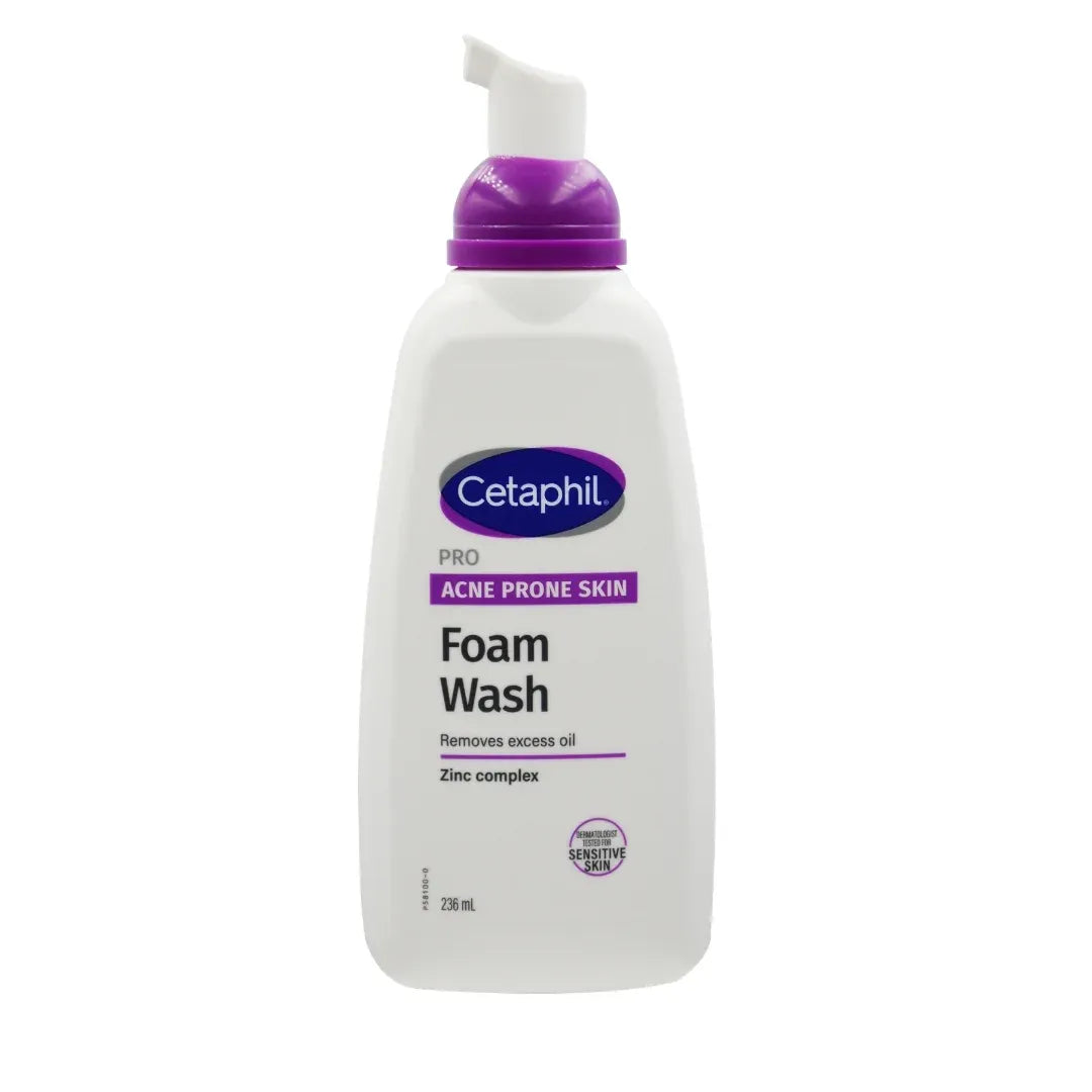 Cetaphil Foam Wash Mousse Nettoyante Visage Peaux Sensibles 236ml