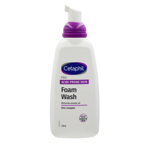 Cetaphil Foam Wash Mousse Nettoyante Visage Peaux Sensibles 236ml
