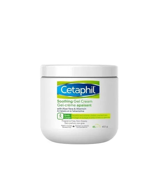 Cetaphil Gel-Crème Apaisant Hydratant Peaux Sensibles & Sèches 453ml