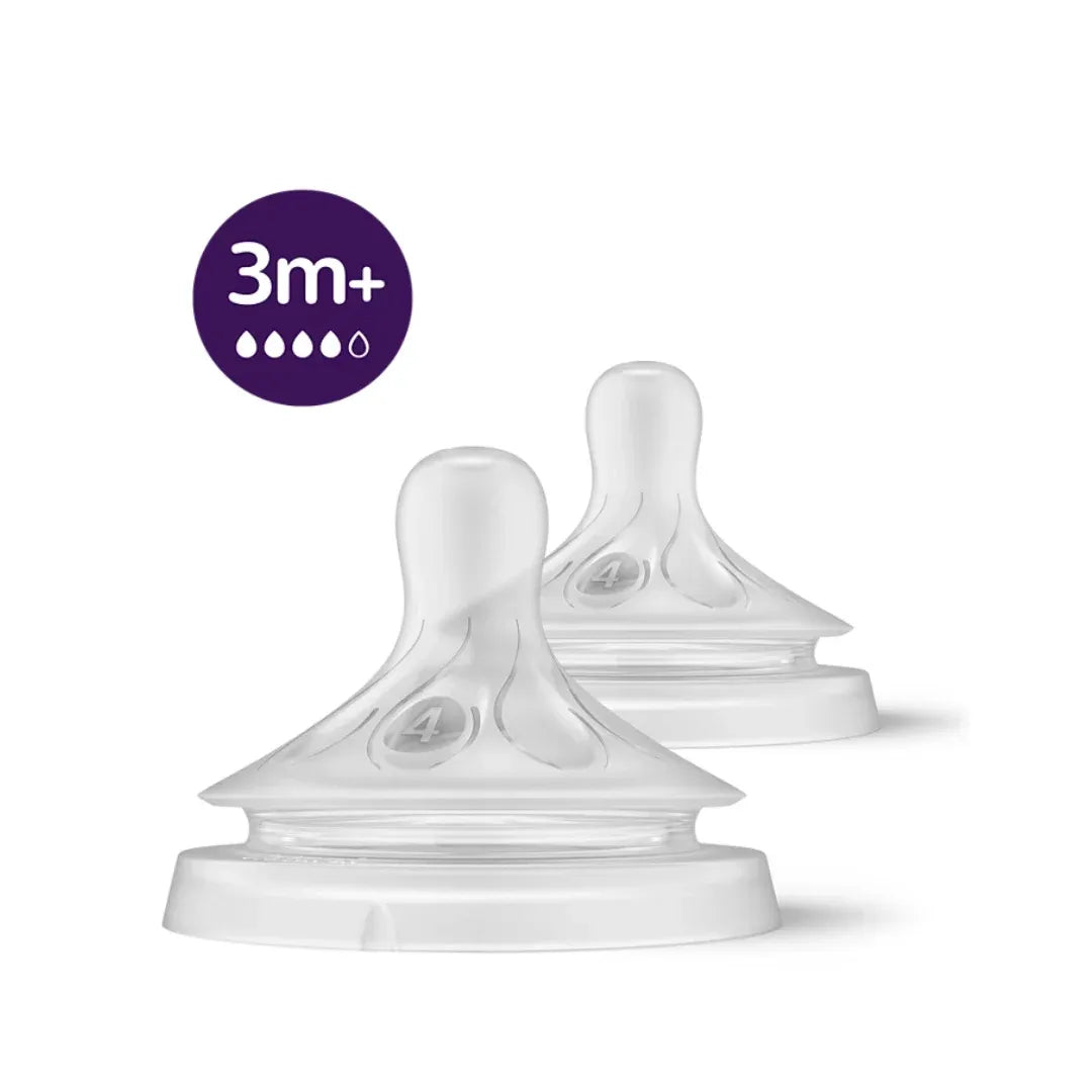 Avent 2 Pièces Tétines Biberon Natural