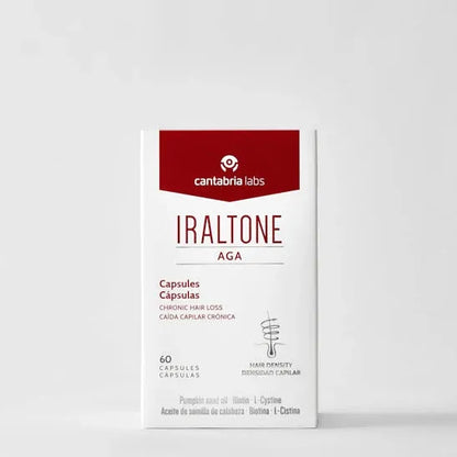 Cantabria Labs Iraltone AGA Perte de Cheveux Chroniques 60 Capsules