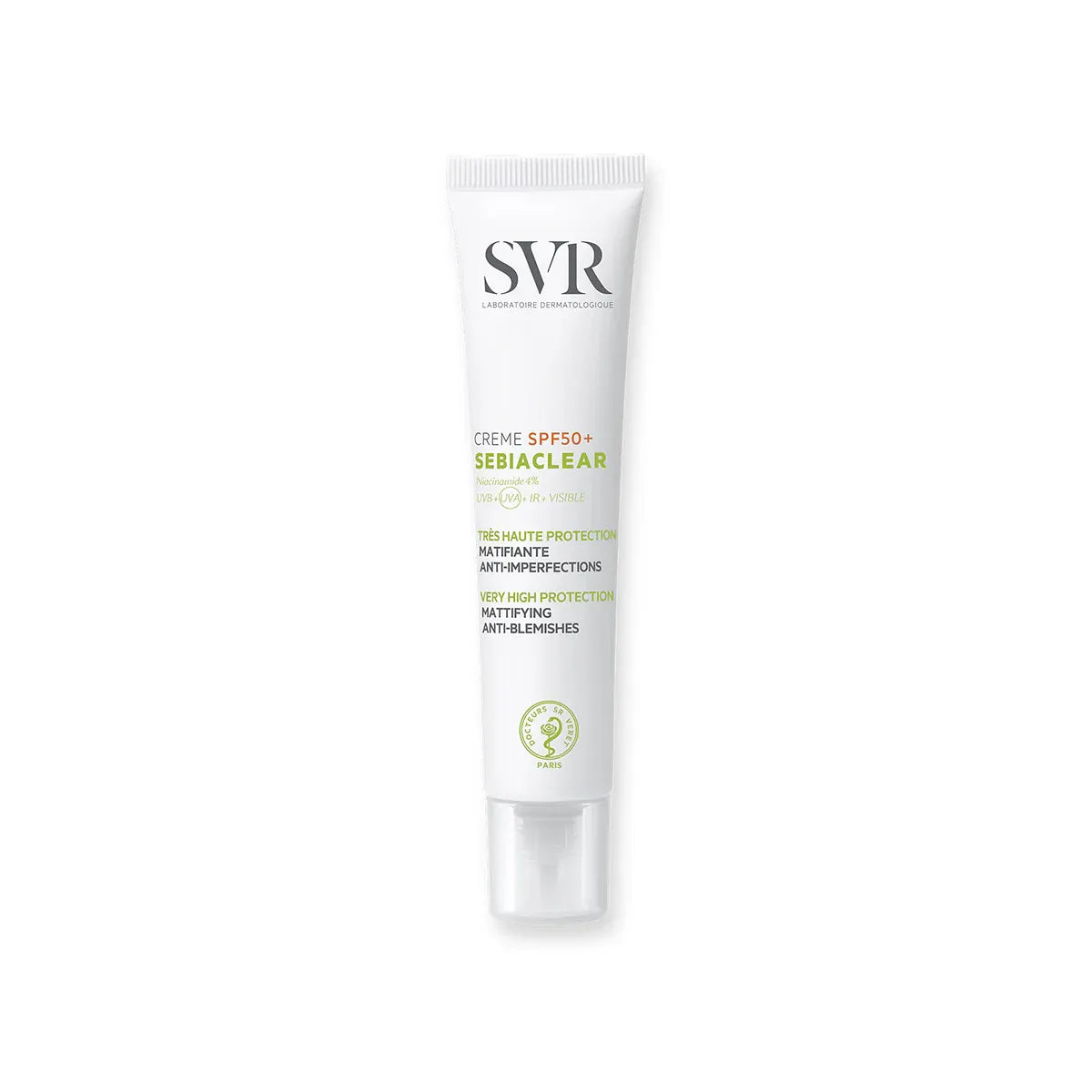 SVR Sebiaclear Crème SPF50+ 40 ml – Protection Solaire Anti-acné