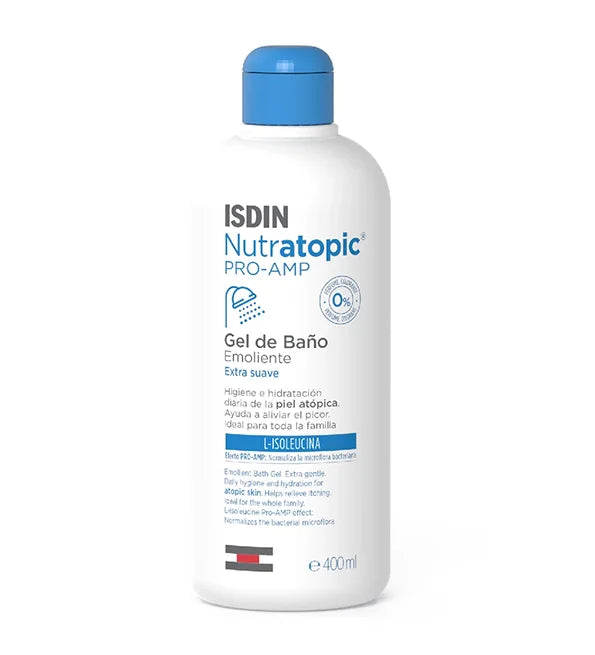 ISDIN Nutratopic Gel Bain Émollient 400ml