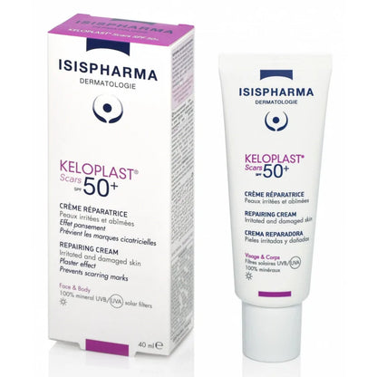 ISISPHARMA Keloplast Scars SPF50+ – Crème cicatrices & solaire