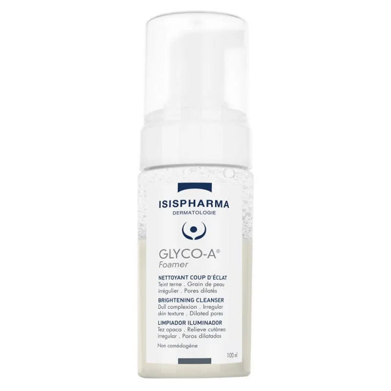 ISISPHARMA Glyco-A Foamer 100ml – Mousse nettoyante exfoliante