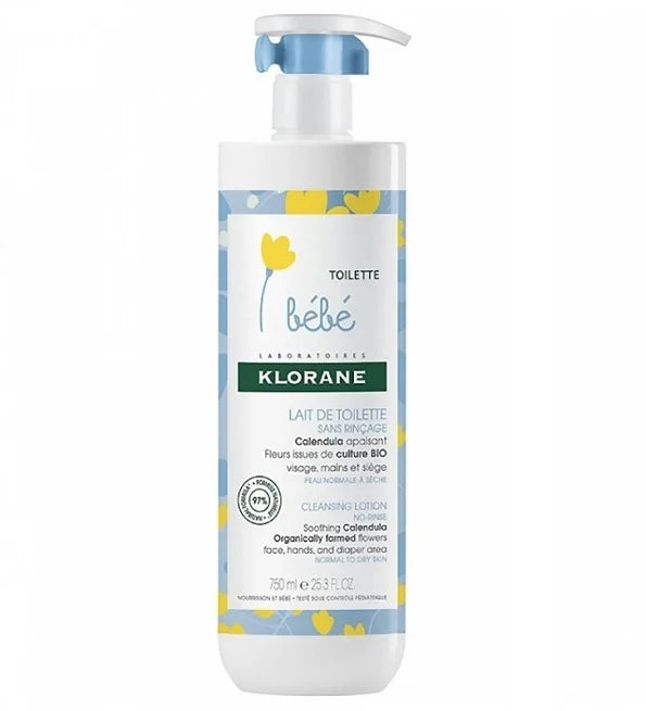 Klorane BEBE Lait Toilette 500ml – Hydratant & Nettoyant Bébé