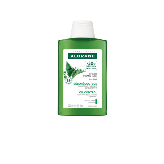 Klorane Shampooing Ortie Blanche 200ml – Fortifiant & Apaisant