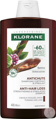 Klorane Shampooing Quinine 400ml – Anti-chute & Stimulant