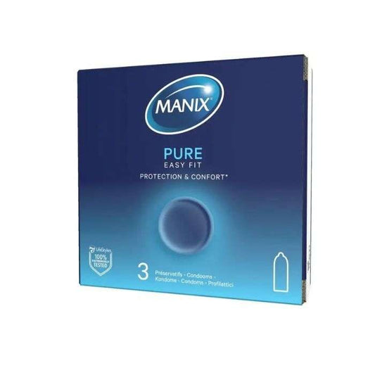 MANIX PURE EASY FIT PACK DE 3