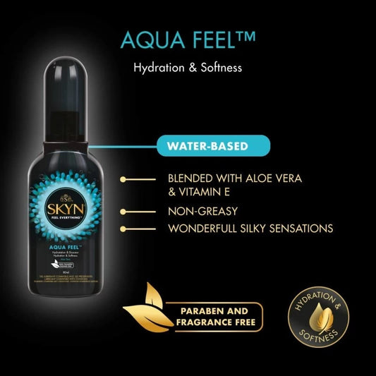 SKYN Gel Lubrifiant Aqua Feel – Flacon 80 ml