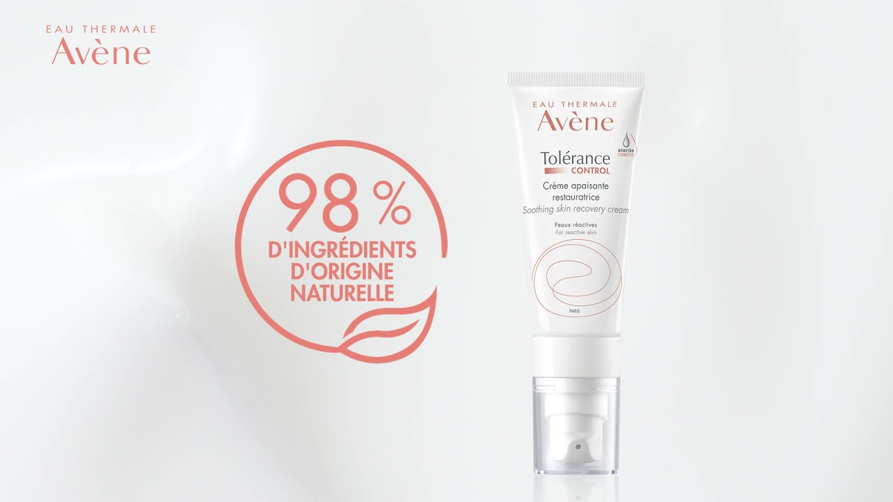 Avène Tolérance Control Crème Apaisante Restauratrice 40ml – Peaux Réactives