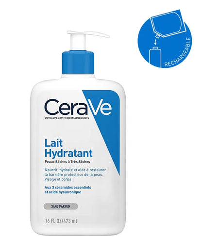 CeraVe Lait Hydratant – Peaux Sèches à Très Sèches