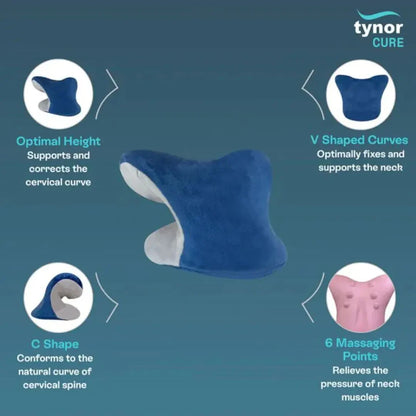Tynor Correcteur et Relaxeur Cervical B31 – Soutien de la Colonne pour Soulagement des Douleurs