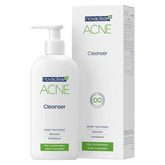 Novaclear Acne Cleanser Gel Nettoyant Anti-Acné 150 ml | Peaux Grasses