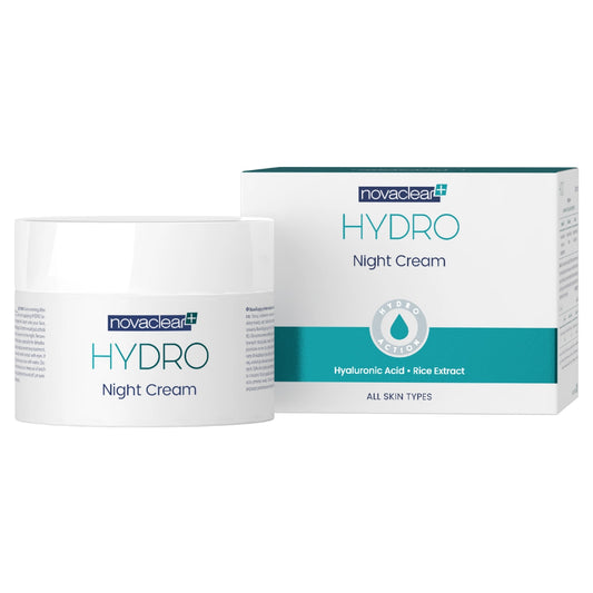 Novaclear Hydro Night Cream Hydratante Nuit à l’Acide Hyaluronique 50 ml