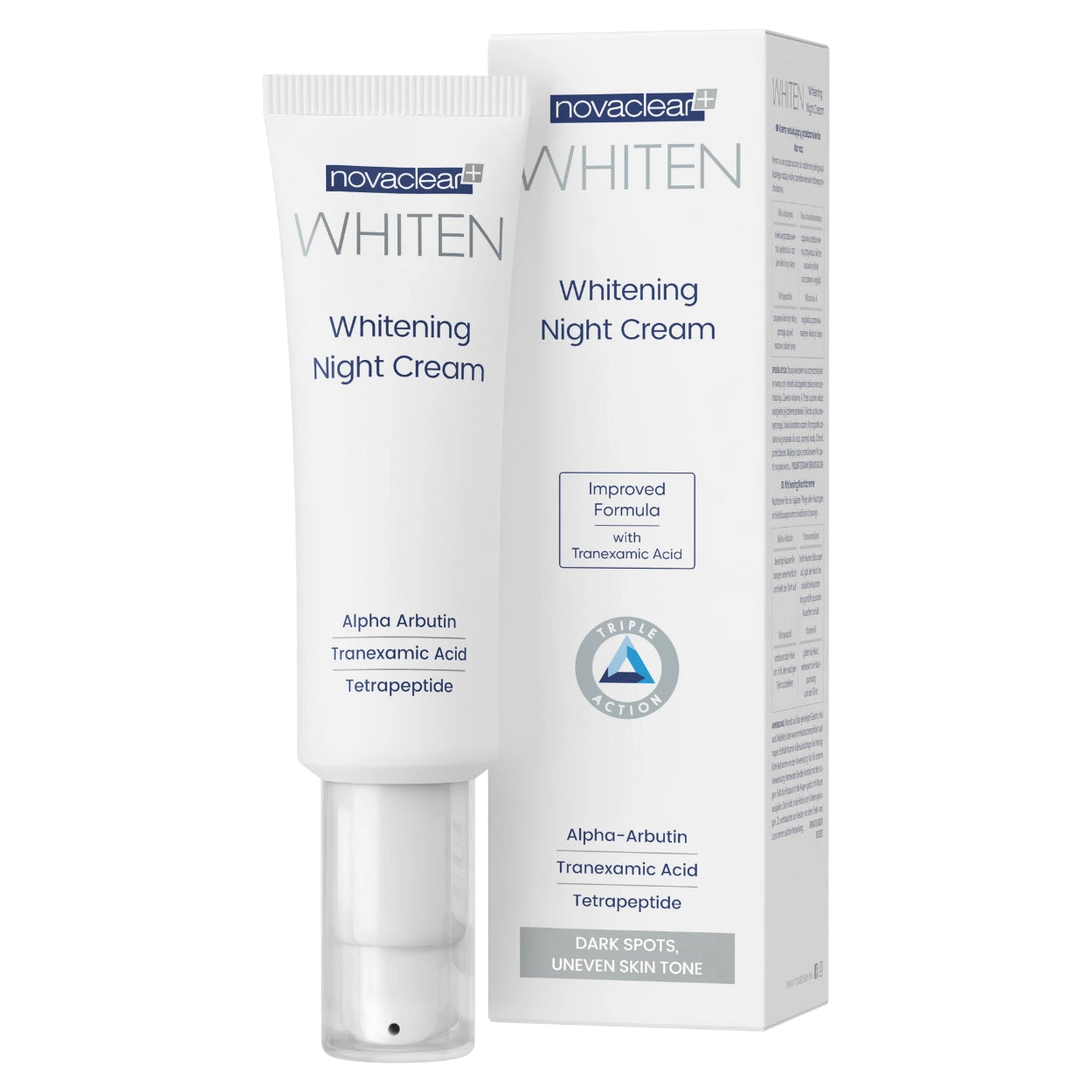 Novaclear Whiten Whitening Night Cream 50 ml | Crème Nuit Anti-Taches
