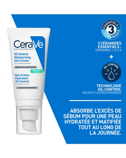 CeraVe Crème Hydratante Peaux Grasses – Sébum & Brillance Régulés