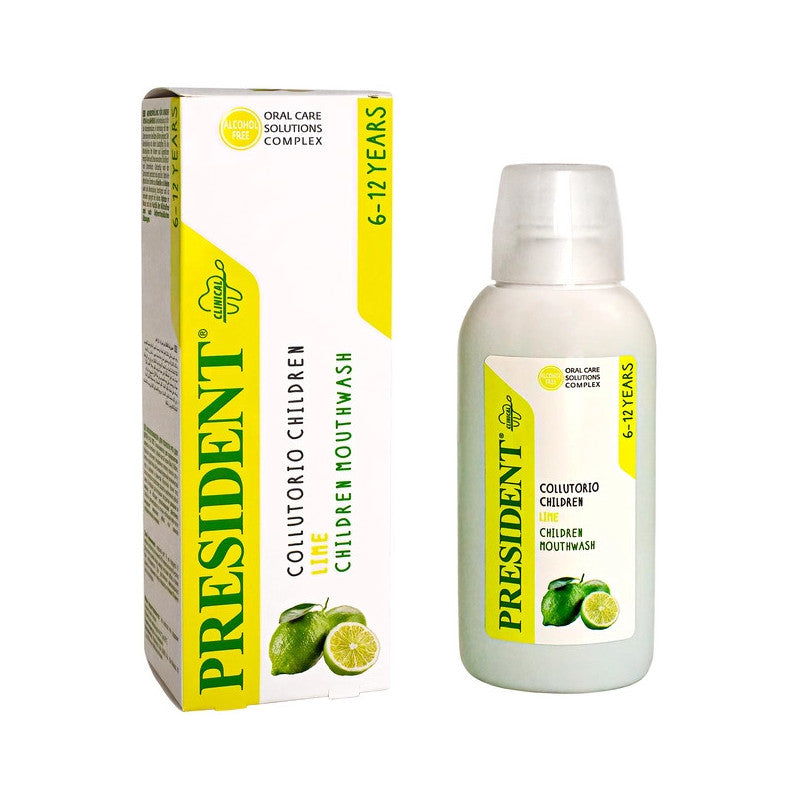 Président Bain de Bouche Enfant 200ml – Protection douce enfants