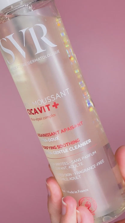 SVR Cicavit Gel Moussant 200 ml – Nettoyant Réparateur
