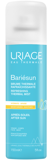 Uriage Bariésun Sun Water SPF50+ 200 ml – Brume Rafraîchissante Corps & Visage