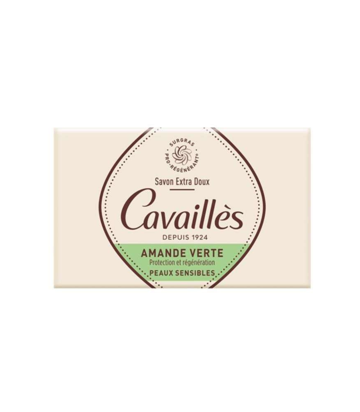 Rogé Cavaillès Savon Parfumé Amande Verte 250g