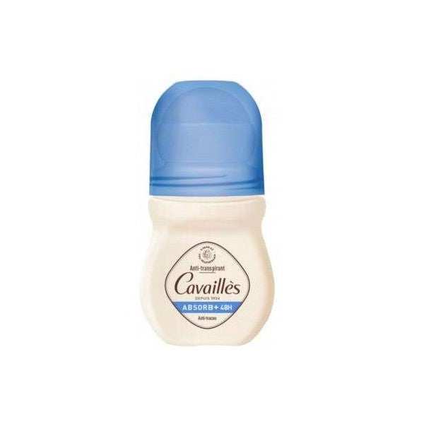 Rogé Cavaillès Anti-Transpirant Absorb+ Mixte Invisible Roll-on 48h 50ml