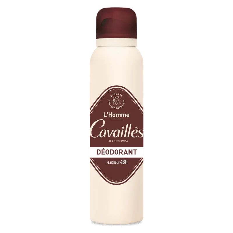 Rogé Cavaillès Déo Soin Dermato Homme 48h Sans Sels d’Aluminium Spray 150ml