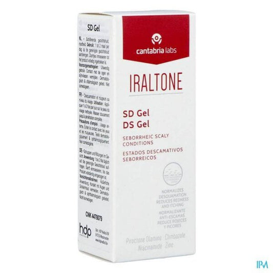 Iraltone DS Gel Crème – Soin Rééquilibrant Cuir Chevelu