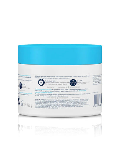 CeraVe SA Crème Anti-Rugosité 340g – Corps & Zones Sèches