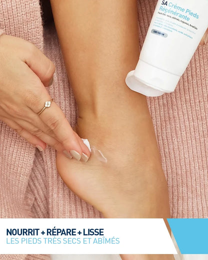 CeraVe SA Crème Pieds Régénérante 88ml – Talons & Zones Rugueuses