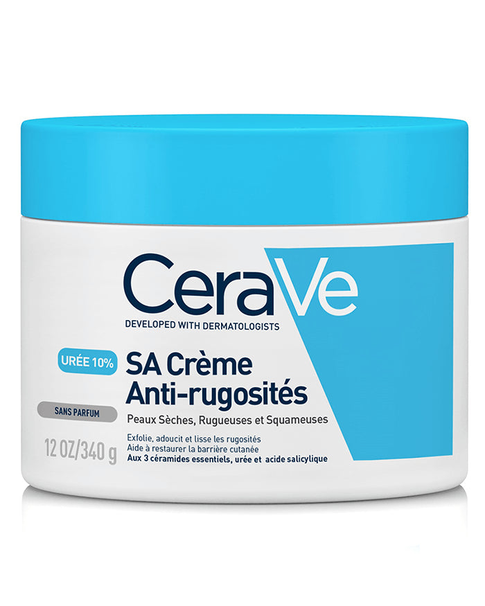 CeraVe SA Crème Anti-Rugosité 340g – Corps & Zones Sèches
