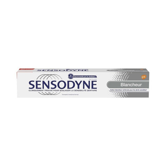 Sensodyne Dentifrice Blancheur – Anti Sensibilité et Émail Protégé