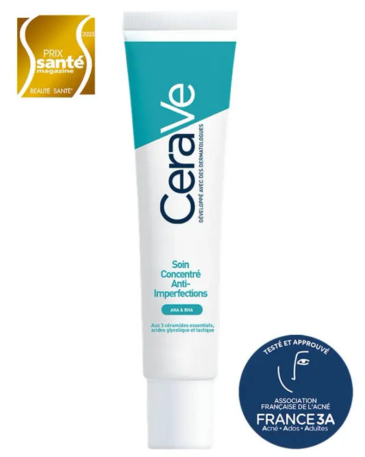 CeraVe Soin Concentré Anti-Imperfections 40ml – Acné & Marque Résiduelle