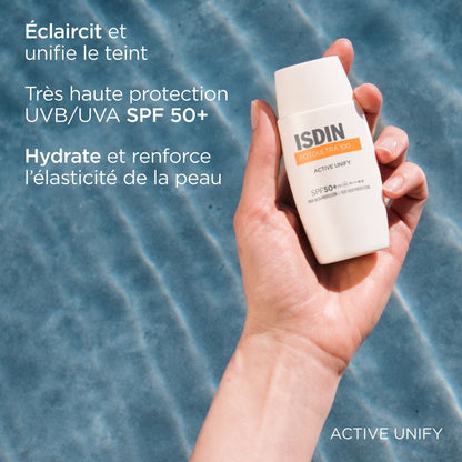 ISDIN Fotoultra Active Unify SPF50 – Fluide Anti-Taches 50ml