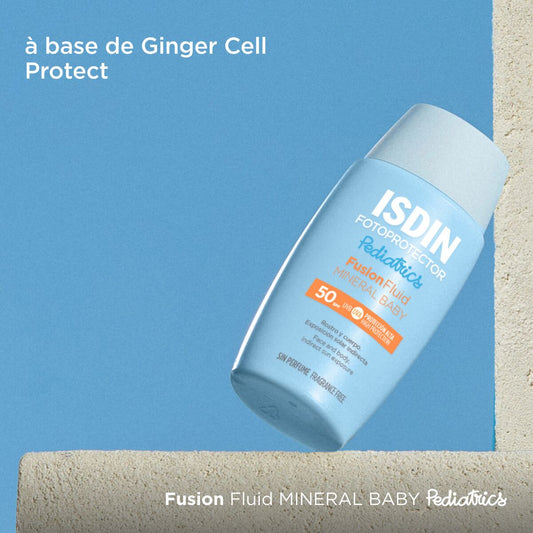 ISDIN Fotoprotector Minéral Bébé SPF50 – Haute Protection 50ml