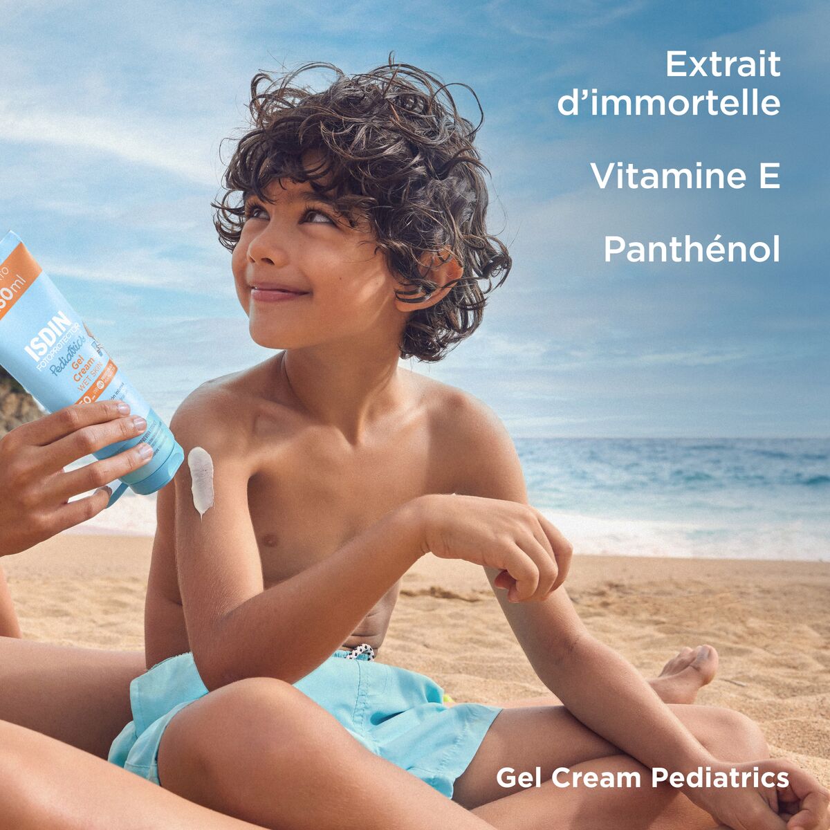ISDIN Fotoprotector Gel Crème Pédiatrique SPF50 – Enfant 250ml