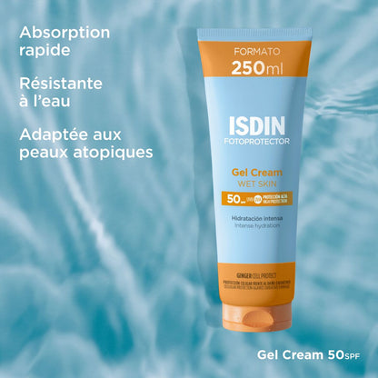 ISDIN Fotoprotector Gel Crème SPF50 – Texture Légère 250ml