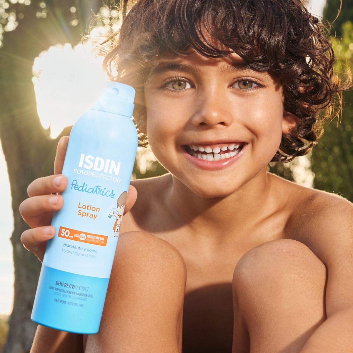 ISDIN Fotoprotector Lotion Spray Pédiatrique SPF50 – Enfant 250ml