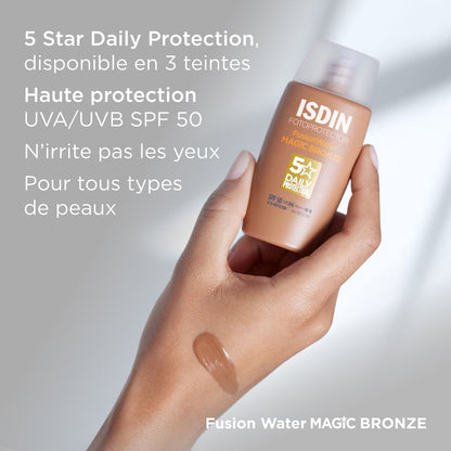 ISDIN Fotoprotector Water Color Bronze SPF50 – Fluide Teinté Bronze 50ml