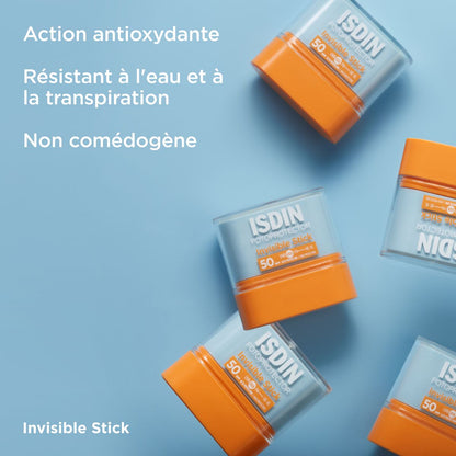 ISDIN Fotoprotector Stick Invisible SPF50 – Protection Localisée 10g