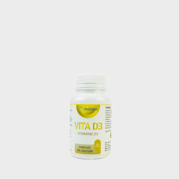 INDOKA VITAMINE D3 60 GELULES 