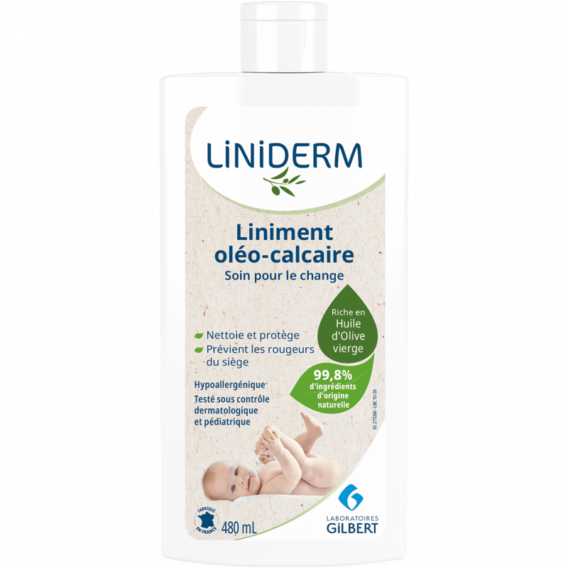 Gilbert Liniderm Liniment Oléo-Calcaire – 480 ml